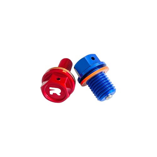 Magnetic oil drain plug Yamaha YZ 450 F (06-26) red DS89.1006R