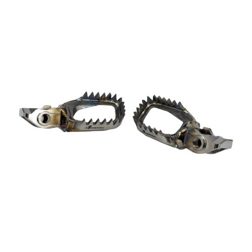 Footpegs titanium Husqvarna 250 FC (23-26) rear-set and lowered OFP-T01-5D5B