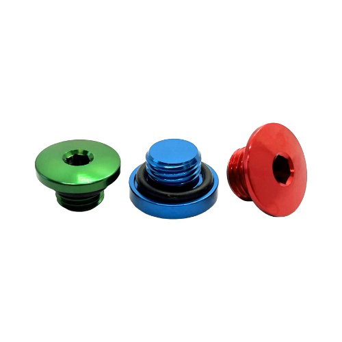 Engine case plug Yamaha WR 450 F (16-23) blue DS88.3007B
