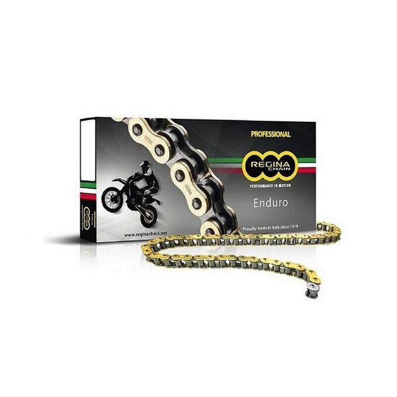 Drive chain Regina chain pitch 520 cross-enduro professional with Z-RING 120 links-or Drive chain Regina chain pitch 520 cross-enduro professional with Z-RING 120 links-or