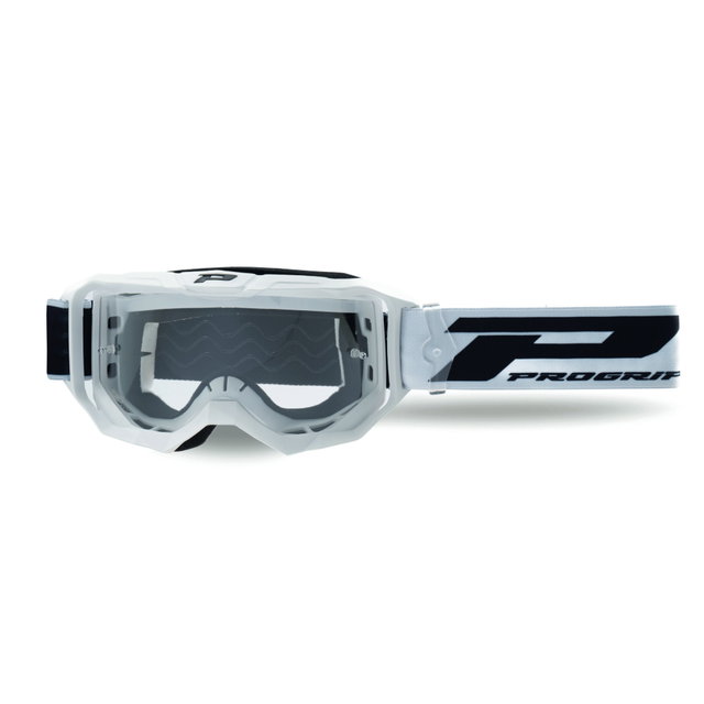 Goggles Pro Grip Vision Go - White clear lens 3300-323-TR