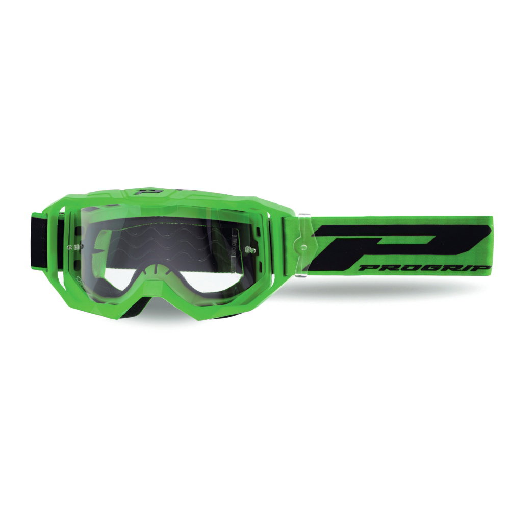 Goggles Pro Grip Vision Go - Green clear lens Goggles Pro Grip Vision Go - Green clear lens