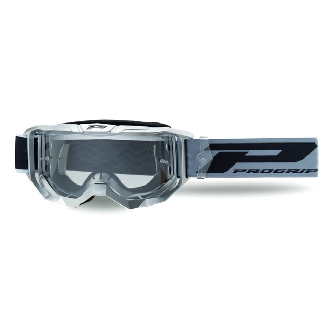 Goggles Pro Grip Vision Go - Silver clear lens 3300-414-TR