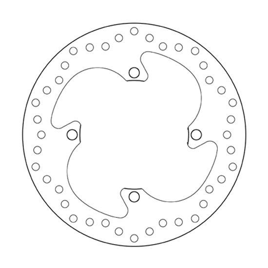 Brake disc Brembo Serie Oro Kawasaki KX 250 (03-08) rear 68B40782