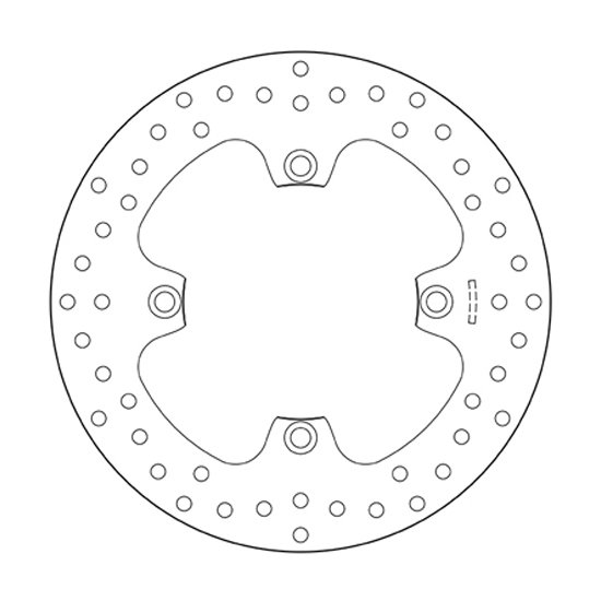 Brake disc Brembo Serie Oro Beta RR 498 (12) rear 68B40789