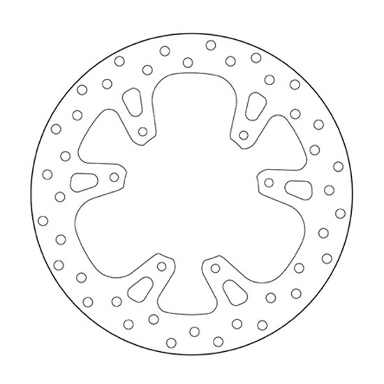 Brake disc Brembo Serie Oro Honda CR 250 (95-07) front 68B40796