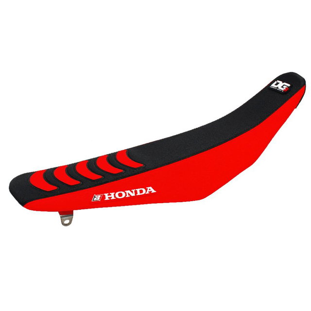 Seat cover Blackbird Honda CRF 450 R (13-16) DG3 black e red BL-1147H