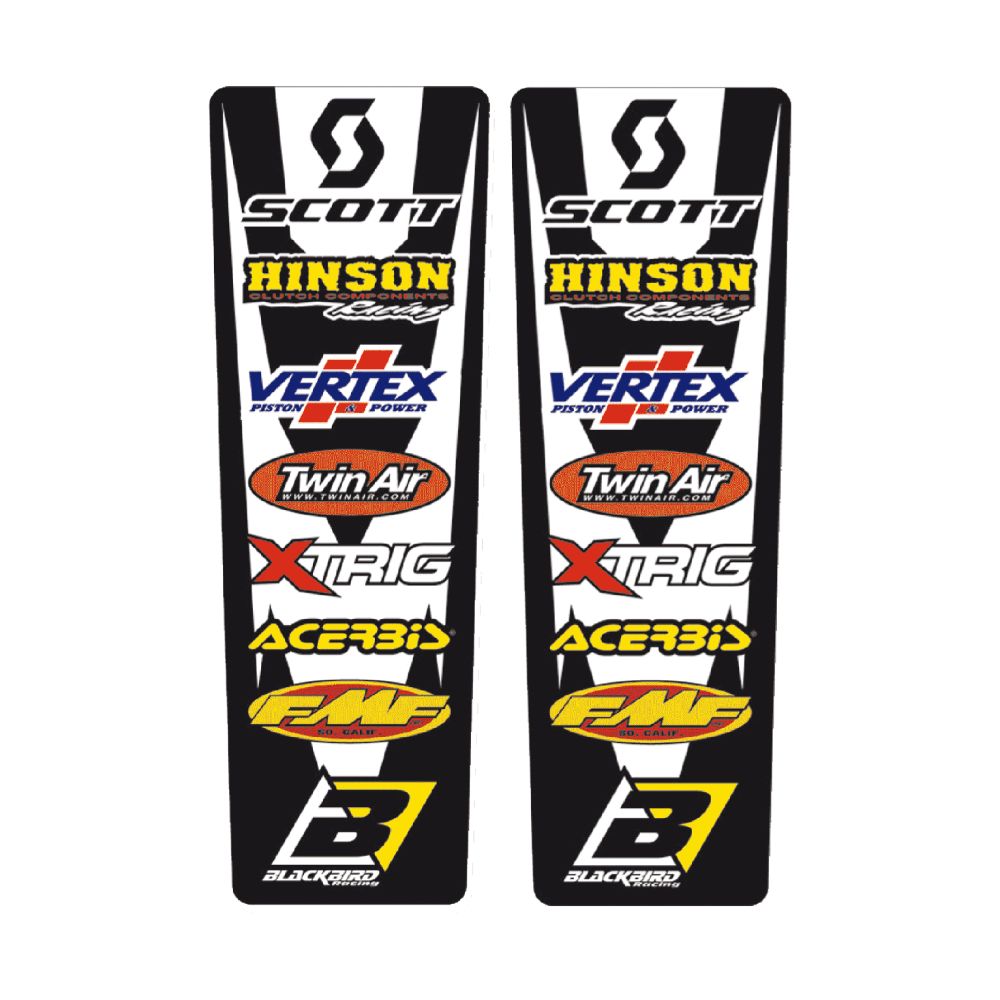 Upper fender stickers universal Upper fender stickers universal