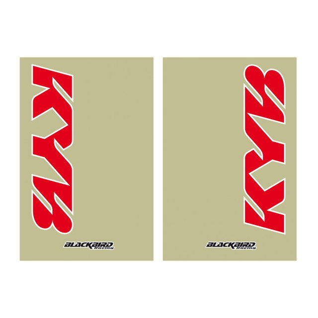 Kit sticker for Kayaba fork guard with transparent background BL-5045K