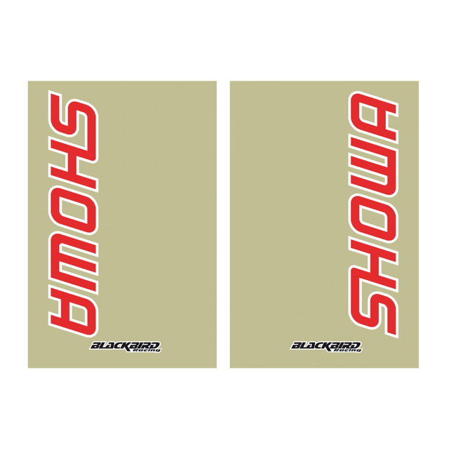 Kit sticker for Showa fork guard with transparent background BL-5045S