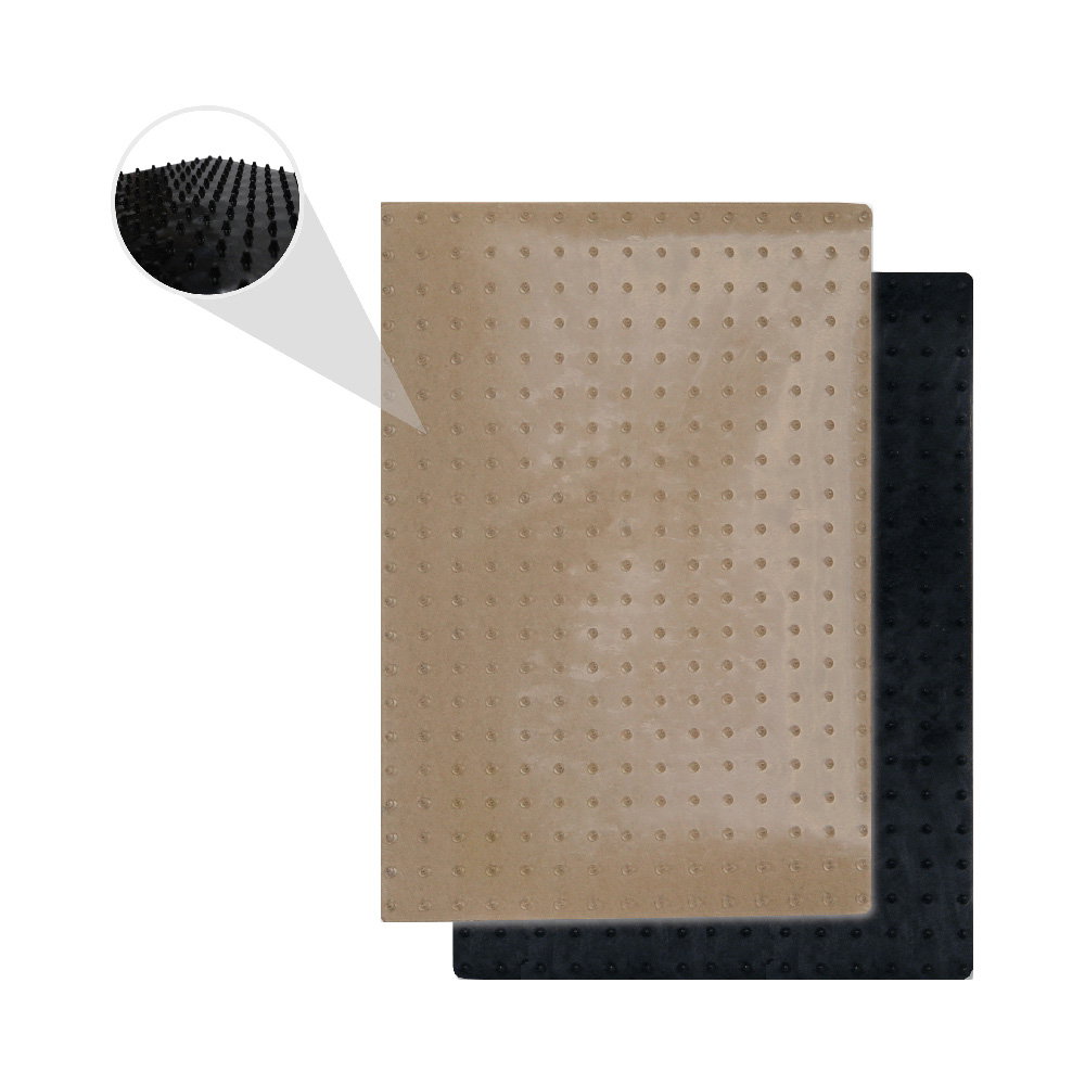 Transparent anti-slip adhesive sheets with bumps Transparent anti-slip adhesive sheets with bumps