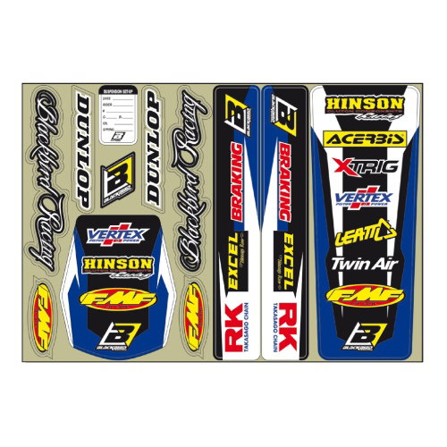 Graphics kit universal - blue Graphics kit universal - blue