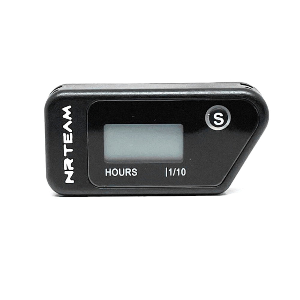 Universal wireless hour meter black Universal wireless hour meter black