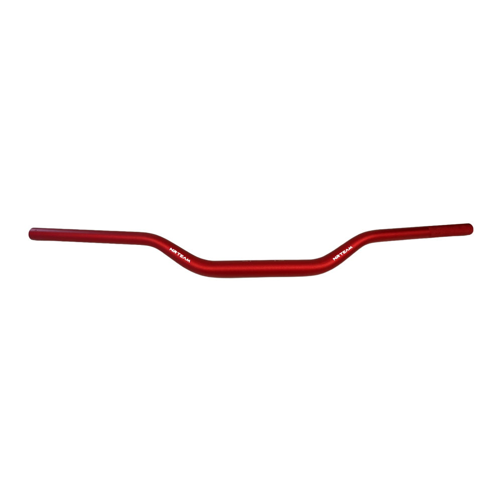 Handlebar NRTeam 28.6 mm low bend red - 6061-T6
