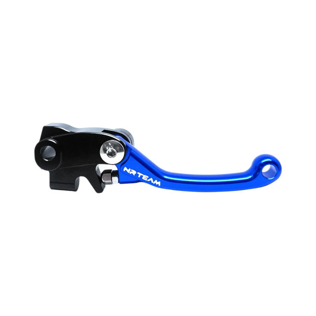 Brake lever CNC Husqvarna 450 FE (22-24) blue - Braktec DS70.8002B