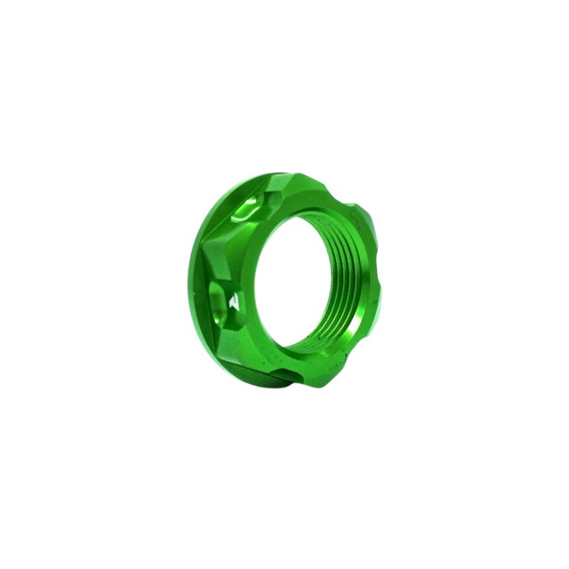 Steering stem nut Kawasaki KX 125 (04-08) green DS88.0004V