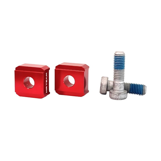 Handlebar riser kit Beta RR 300 (13-24) - 10 mm NRTeam red DS88.6013R