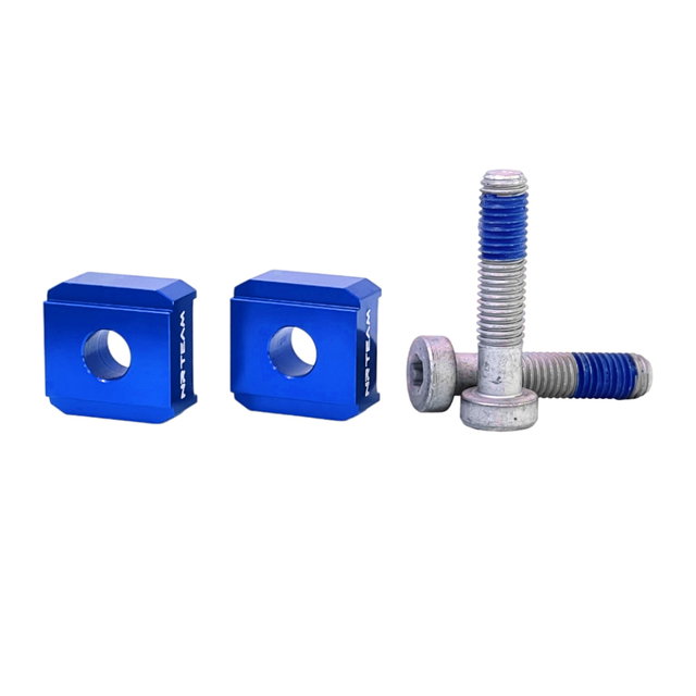 Handlebar riser kit KTM 125 EXC (12-16) - 10 mm NRTeam blue DS88.6014B