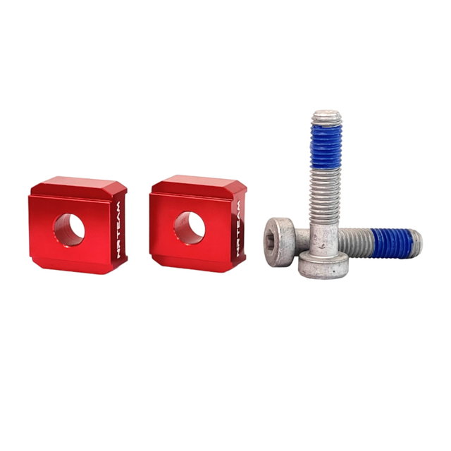 Handlebar riser kit Husaberg 250 FE (13-14) - 10 mm NRTeam red DS88.6014R