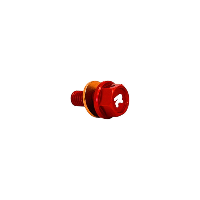 Magnetic oil drain plug Suzuki RMZ 250 (14-24) red DS89.1005R