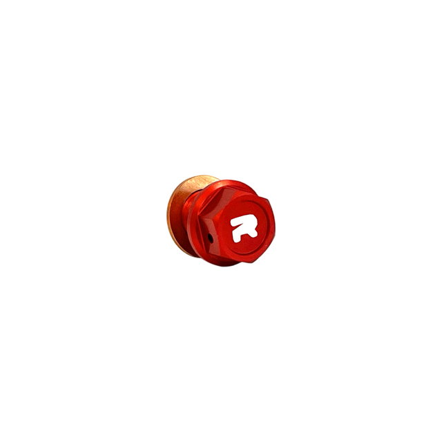 Magnetic oil drain plug Yamaha YZ 250 (97-26) red DS89.1009R