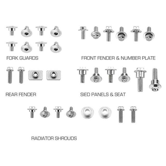 Plastics Screw Kit Honda CRF 250 R (14-17) DS89.5101