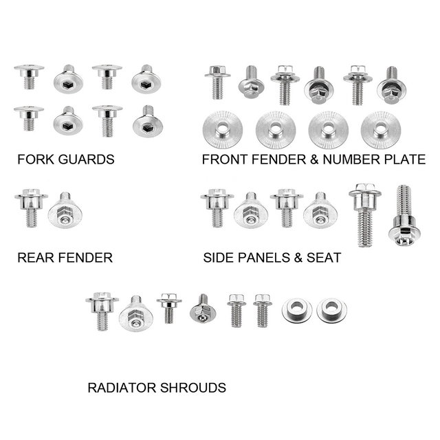 Plastics Screw Kit Honda CRF 450 R (17-21) DS89.5104