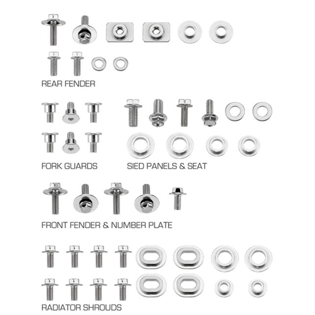 Plastics Screw Kit Yamaha YZ 250 F (10-13) DS89.5202