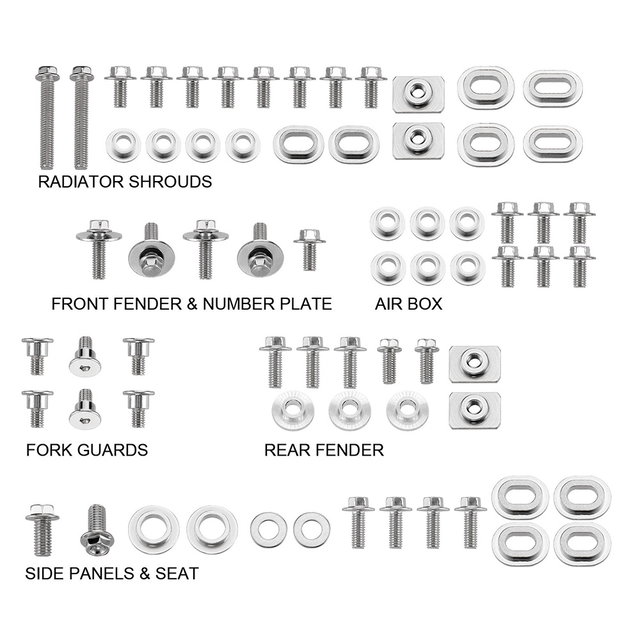 Plastics Screw Kit Yamaha YZ 450 F (10-13) DS89.5205