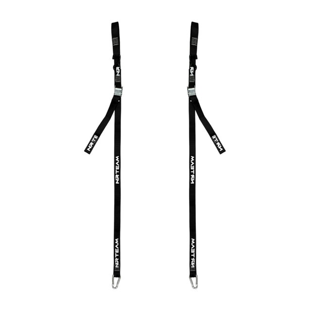 Pair of motorcycle straps Tie Down 38mm NRTeam black DS89.TD15N