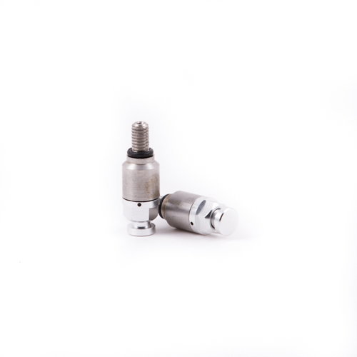 Pair of quick-release fork bleeders M5x0.8 grey Pair of quick-release fork bleeders M5x0.8 grey