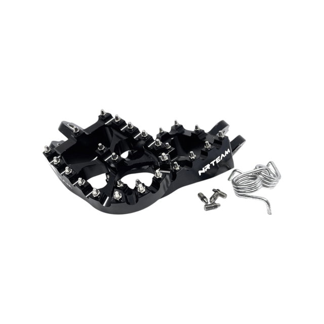Footpegs Ergal Suzuki RMZ 250 (10-25) black DS98.0796N