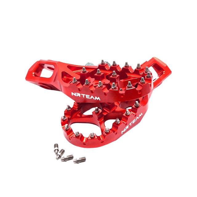Footpegs Ergal Husqvarna 450 FE (24-26) red DS98.7925R