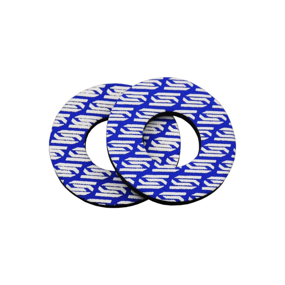 Pair of grip donuts Scar blue Pair of grip donuts Scar blue
