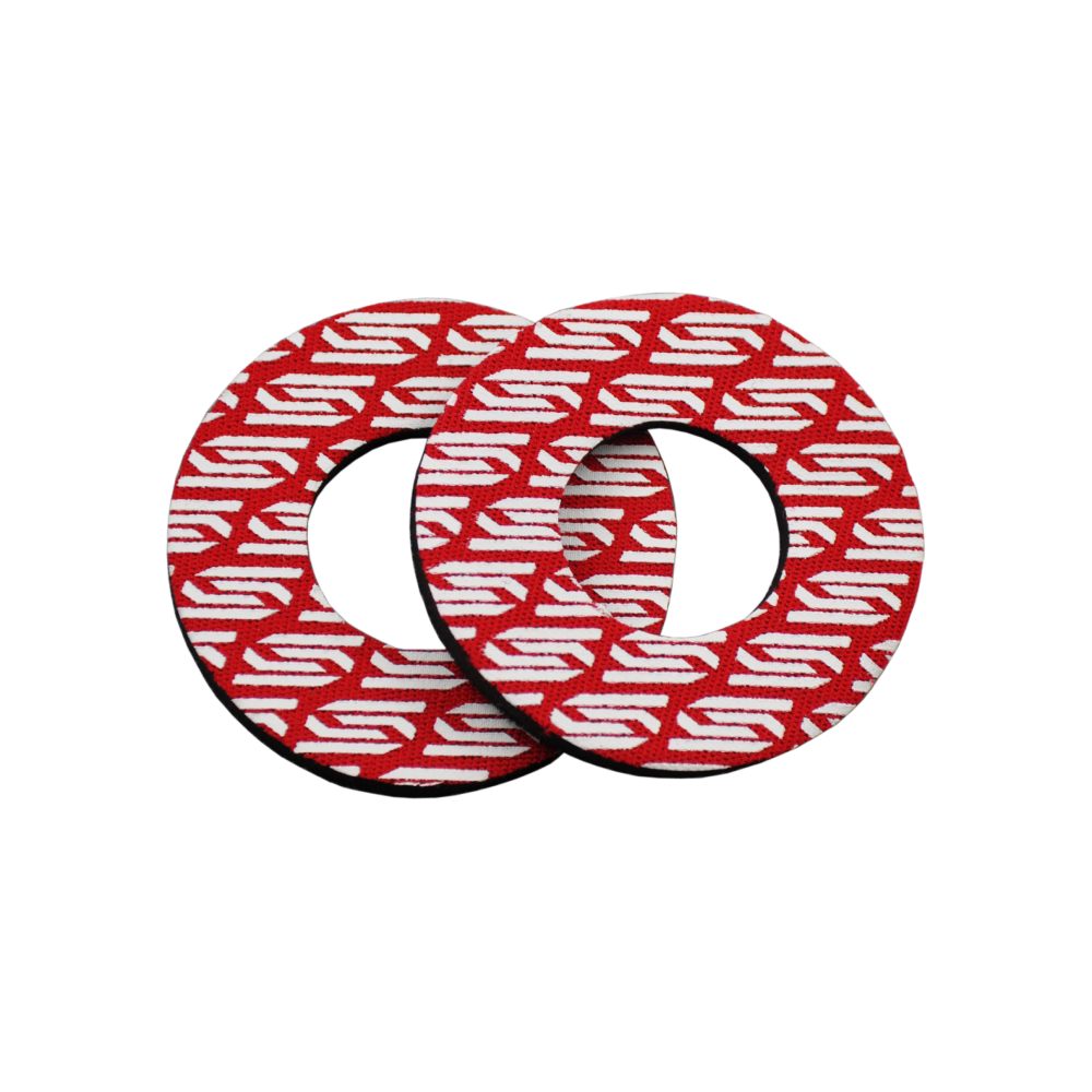 Pair of grip donuts Scar red Pair of grip donuts Scar red