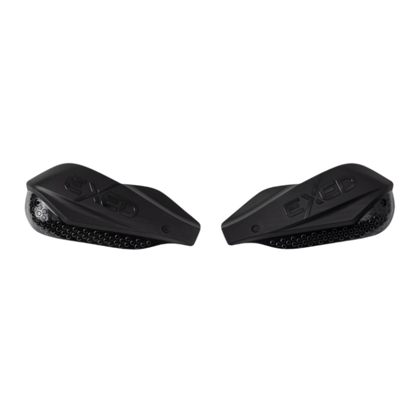 Pair of full-wrap handguards Exed for 28.6 mm handlebars black Pair of full-wrap handguards Exed for 28.6 mm handlebars black