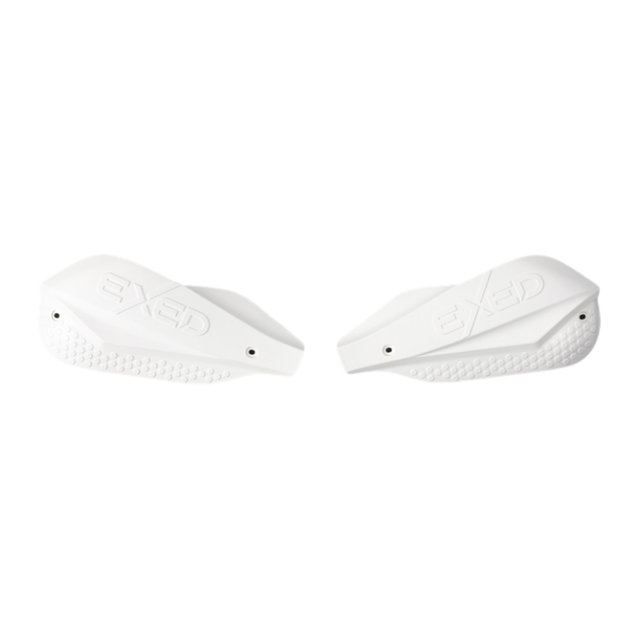 Pair of full-wrap handguards Exed for 28.6 mm handlebars white E-HDG-W