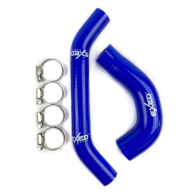 Radiator hoses KTM 250 SX (23-26) blue - Exed E-SH-K3-B