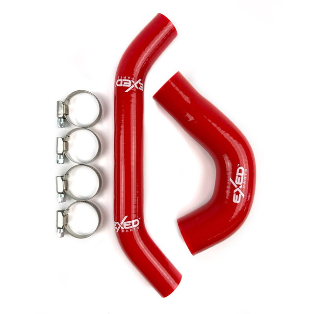 Radiator hoses KTM 300 EXC (24-26) red - Exed E-SH-K3-R