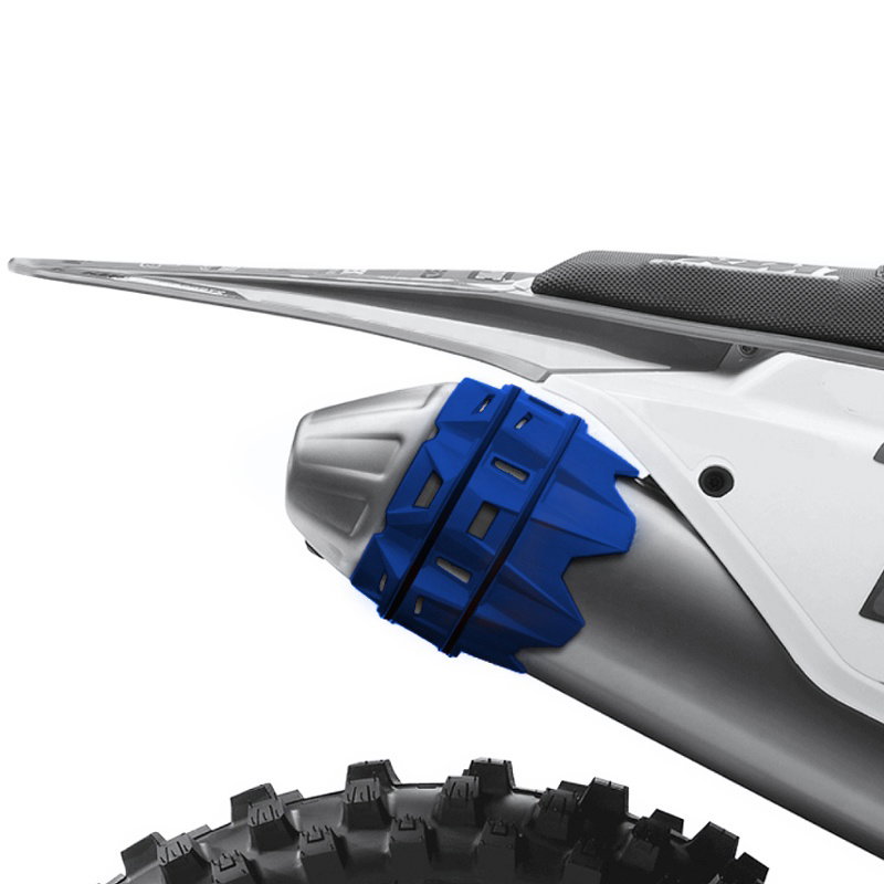 Universal exhaust silencer guard 2 tempi Exed - blue Universal exhaust silencer guard 2 tempi Exed - blue