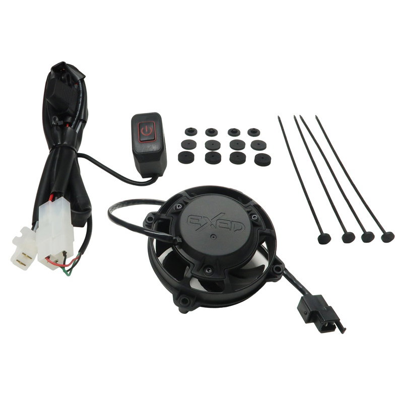 Universal radiator fan kit manual Exed Universal radiator fan kit manual Exed