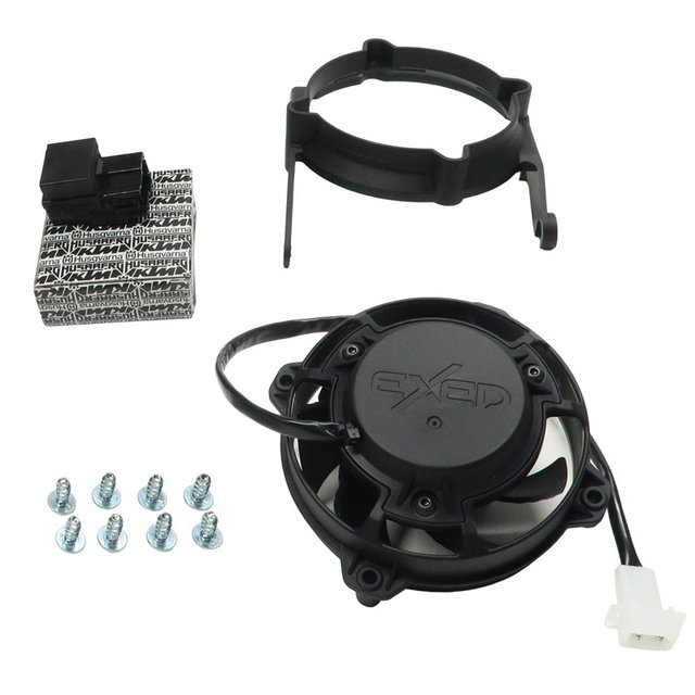 Radiator fan kit KTM 150 EXC (20-23) automatic Exed EX-RFT-K2-TP