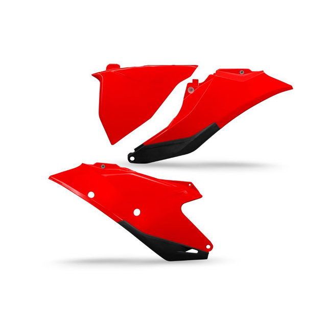 Side number plates Gasgas 250 EC (21-23) red GG07129-062