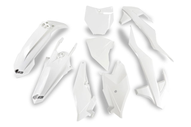 Plastics kit Gasgas 85 MC (21-24) - colour white* GGKIT701-041