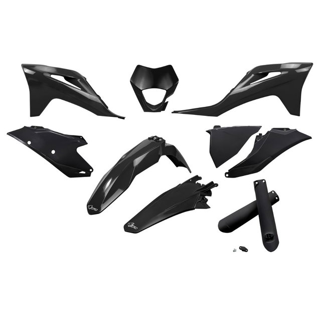 Plastics kit Gasgas 250 EC (21-23) - colour black GGKIT703F-001
