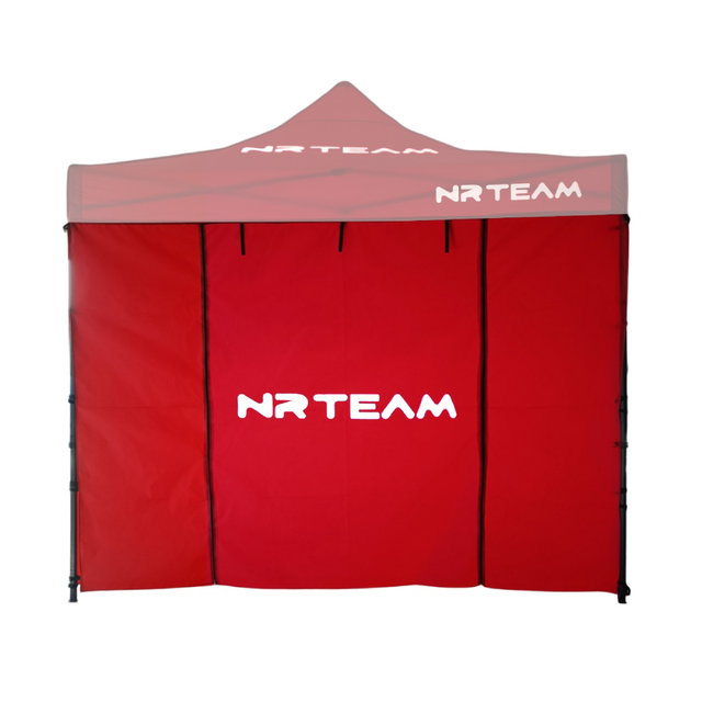 Gazebo front wall with door - red GZB-FD.R