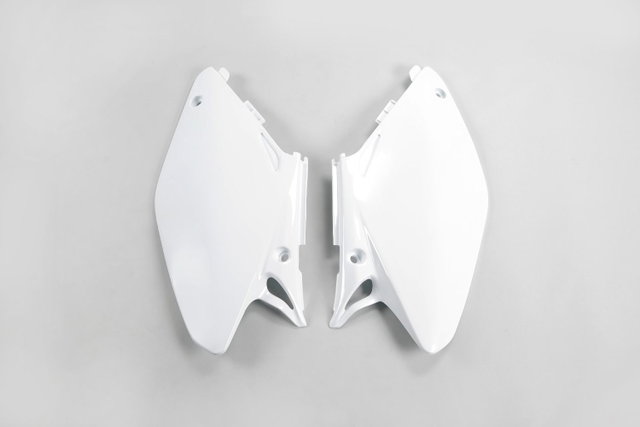 Side number plates Honda CR 250 (05-07) white* HO03658-041