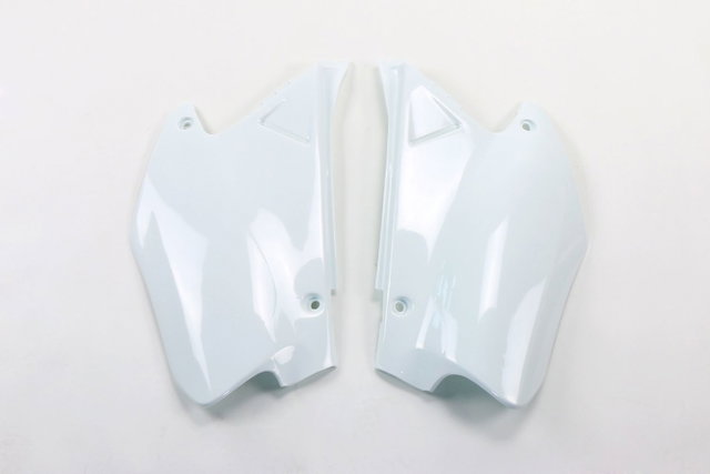 Side number plates Honda CR 250 (00-01) white* HO03665-041