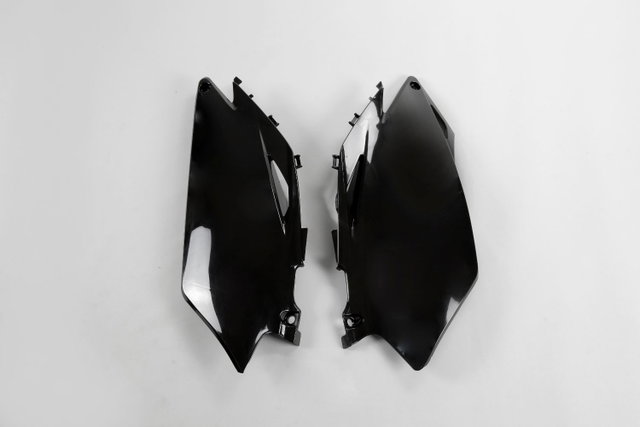 Side number plates Honda CRF 450 R (09-10) black HO04638-001