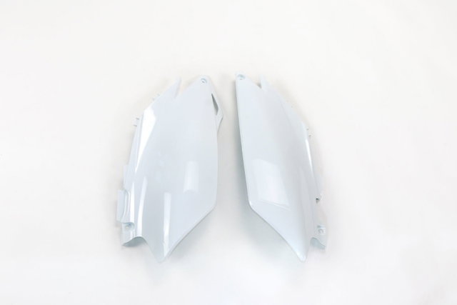 Side number plates Honda CRF 250 R (11-13) white* HO04647-041